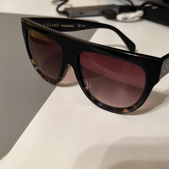 Celine flat top aviator sunglasses - Picture 2 of 4